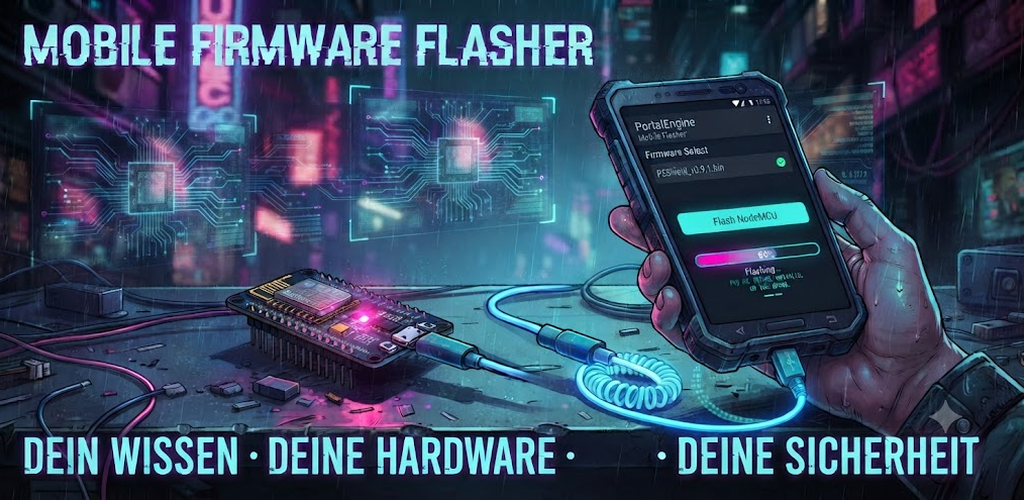 PEShield — Mobile Firmware Flasher